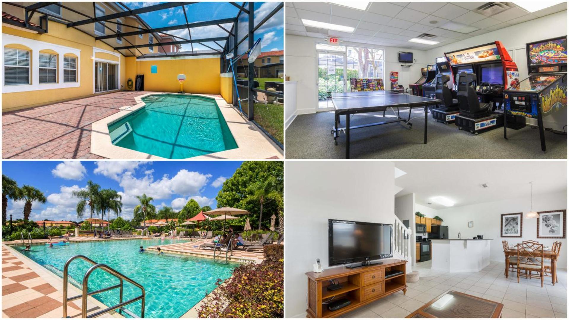 Encantada Rose - A 4 Bed Townhouse Near Disney Kissimmee Kültér fotó